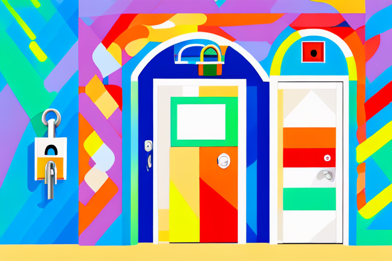 Vorschriften für die Eingangstür im Kindergarten