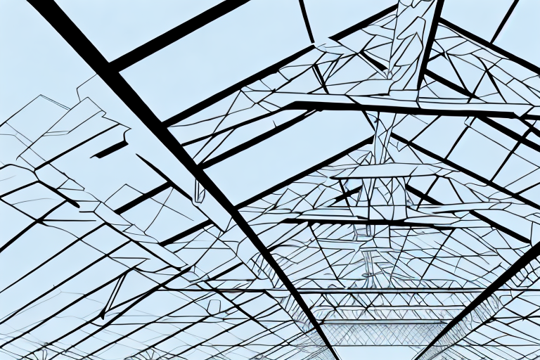 A double purlin roof truss