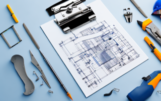 A construction helmet