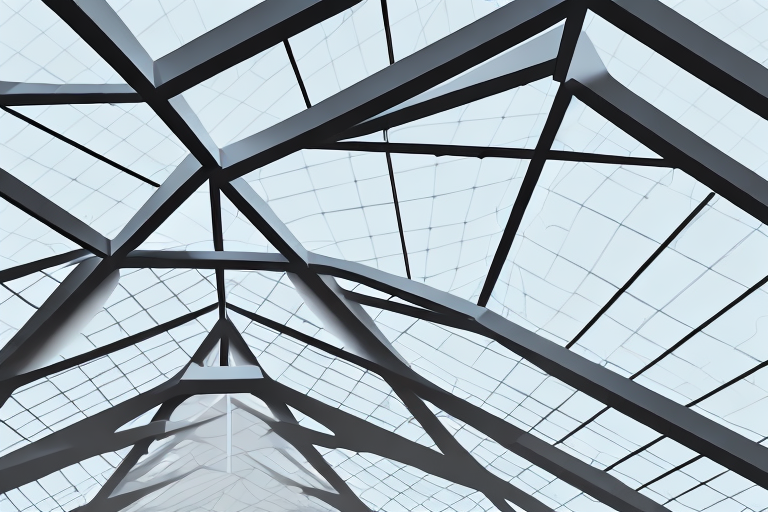 A pfettendach (purlin roof) structure showcasing its key features and benefits