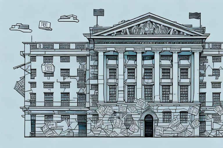 A historic building with noticeable renovation works being done