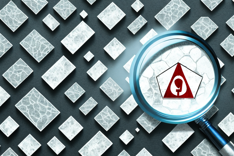 Asbestos tiles subtly cracking