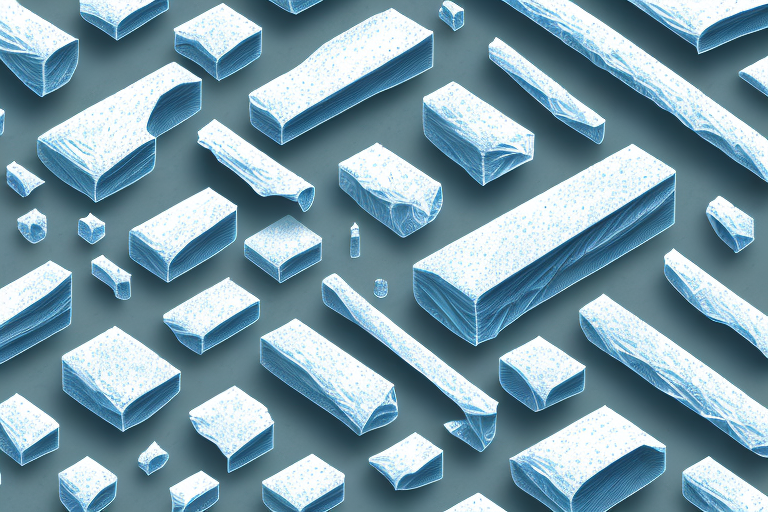 Various materials commonly used for vapor barriers