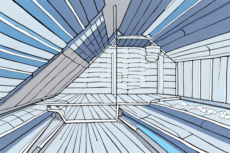 An attic space