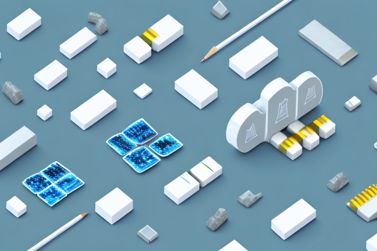 Various raw materials like lithium