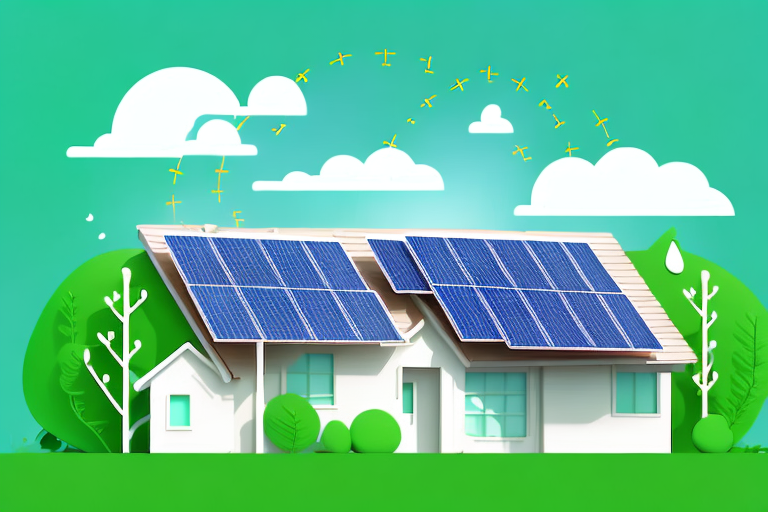 A home solar power system