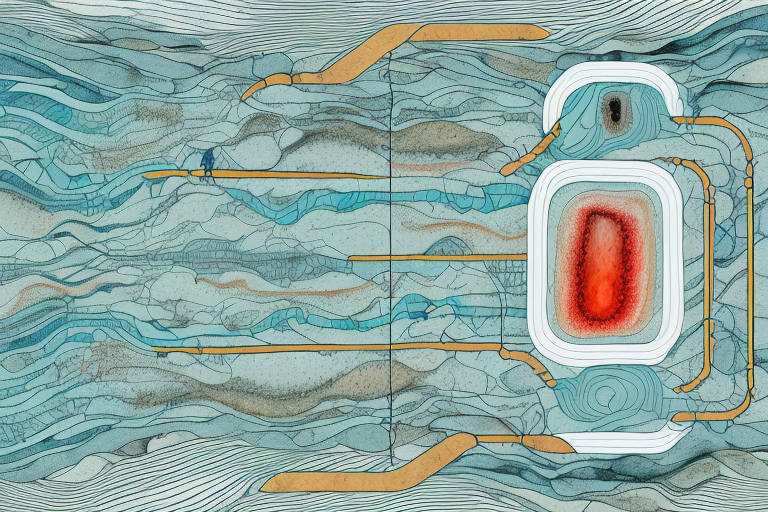 The underground formation process of oil and natural gas