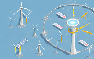 A variety of energy sources such as wind turbines