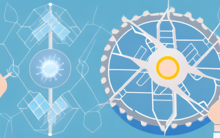 Various types of energy sources like solar panels