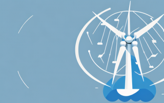 Various energy sources like wind turbines