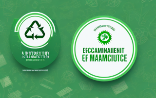 A factory surrounded by nature