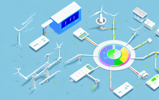 Various energy monitoring systems including wind turbines