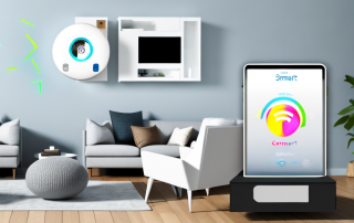 Several different smart home heating control systems