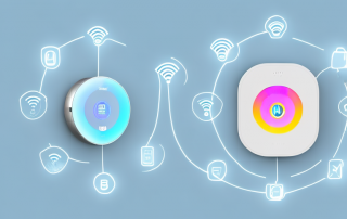 A variety of smart home devices such as a smart thermostat