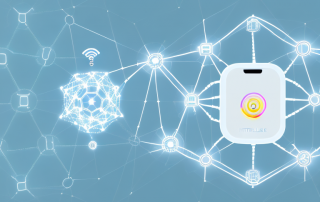 Various interconnected devices like a smart fridge