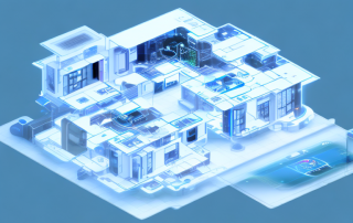 A futuristic modular smart home