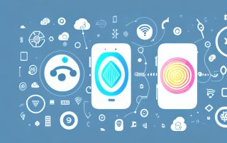 Various smartphones displaying different types of smart apps