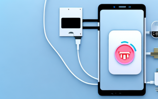 A smartphone with a home automation app open