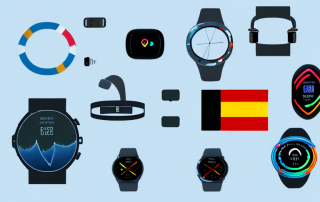 A variety of modern wearable technology devices