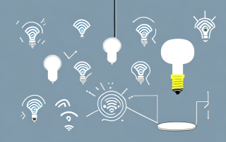 Several different models of smart home lamps