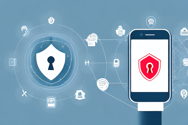 A motion detector connected to a smartphone