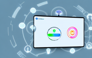 A modern house with smart home technology