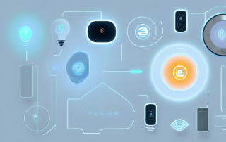 A modern home filled with various smart devices