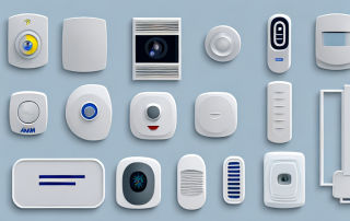 A few different types of simple home alarm systems