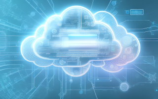 A futuristic cloud