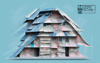 A house with a new roof