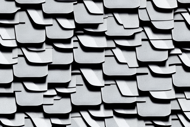 A variety of roofing tools like a hammer