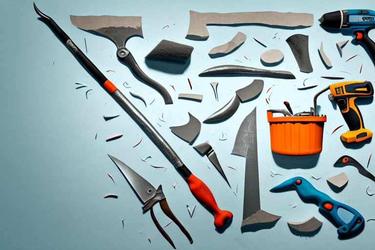Various tools typically used by a stuckateur