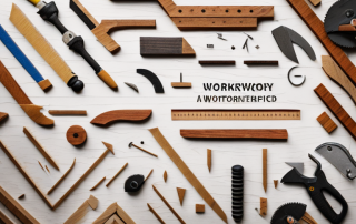A well-organized carpentry workshop