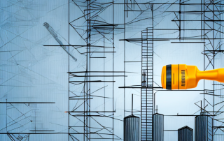 Various tools like a hammer