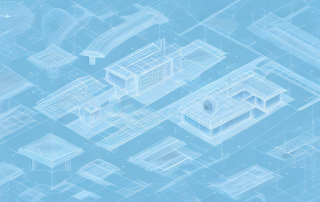 Various architectural tools like blueprints