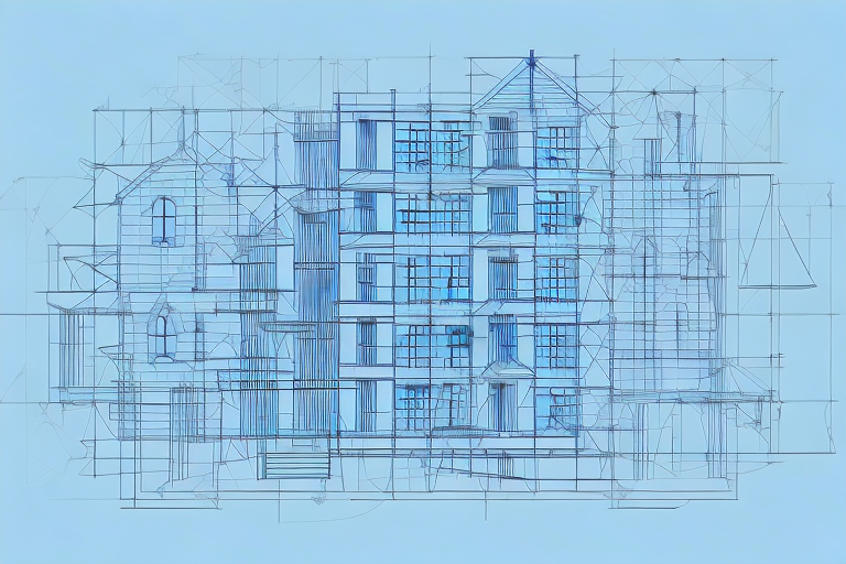 A variety of architectural structures