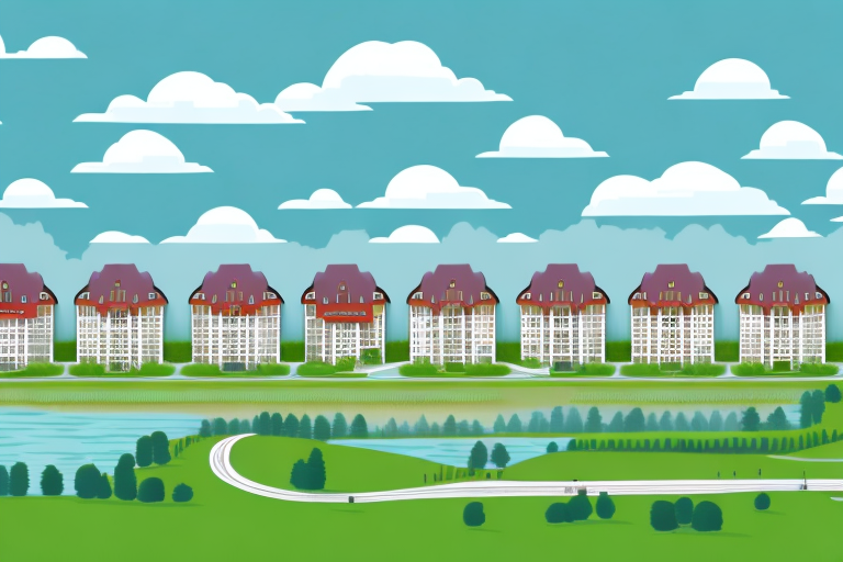 Various types of residential buildings