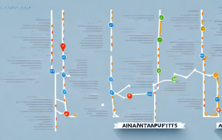 A roadmap with various significant milestones