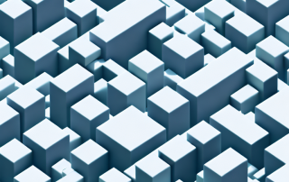 A collection of interlocking