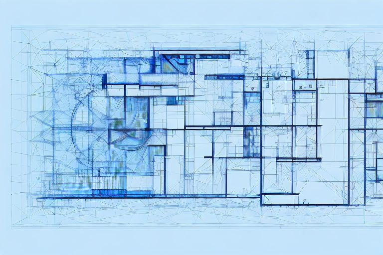 Two contrasting architectural blueprints