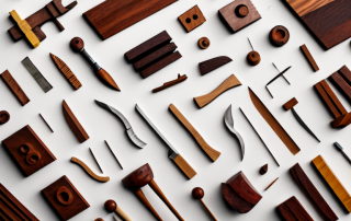 Various woodworking tools
