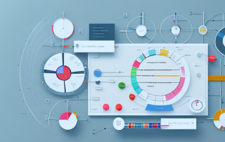 Various project management tools like a timeline