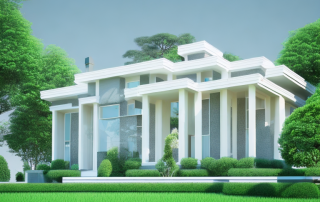 An ideal single-family house with well-planned architectural design