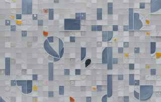 Various tiling tools such as a trowel