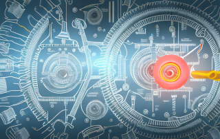 An electrician's tools such as a multimeter