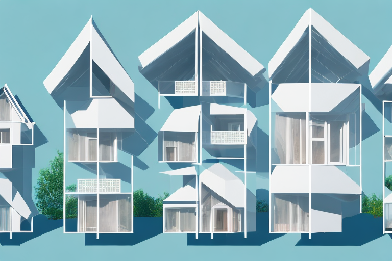 A variety of stylish prefabricated houses