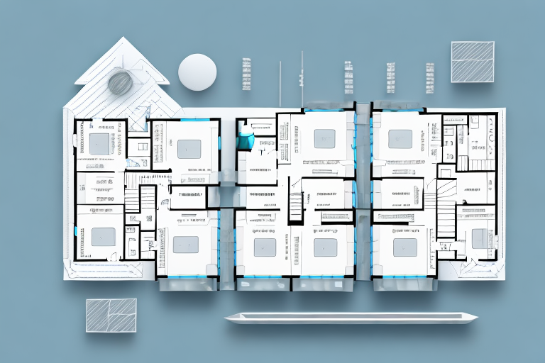 Two stacked family houses with a clear layout