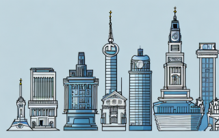 A german cityscape with various types of buildings