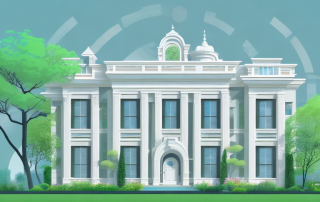 An architectural villa