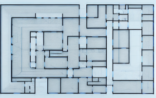 Various architectural blueprint symbols